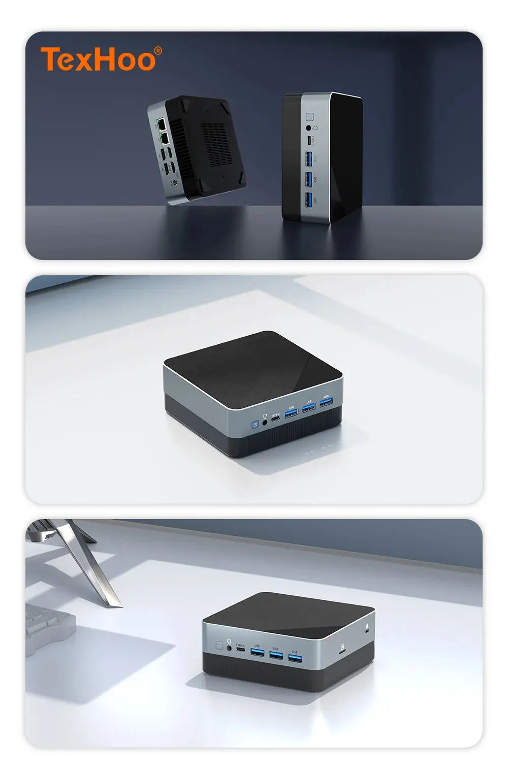 13th Gen Pocket Mini PC i5 1340P i5 1355U i3 1115G4 DDR5  32GB RAM  NVME  WIFI6  NUC Mini Gaming PC Portable Computer 2 LAN HTPC - Mega Store