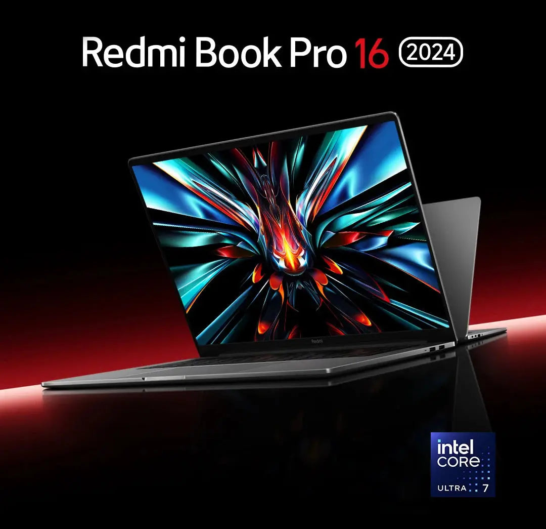 XIAOMI Redmi Book Pro 16 2024 Laptop Intel Ultra5 125H 7 155H RAM 32GB SSD 1TB 16"Inch 3.1K 165Hz Notebook Ultrabook Computer PC Mega Store 4