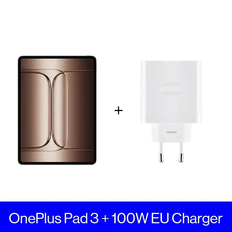 All New OnePlus Pad 3 Global Version Tablet Snapdragon 8 Elite 13.2" 144Hz Display 3.4K Resolution 8 Speakers Wi-Fi 7 Android 15 - Mega Store