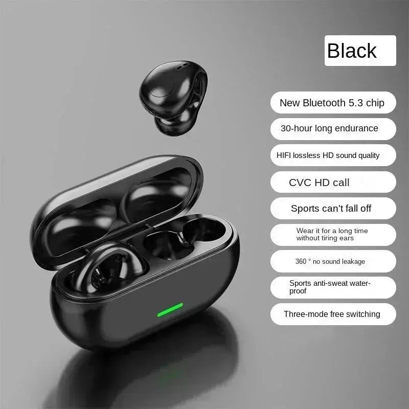 New Original T75 Bone Conduction Wireless Bluetooth 5.3 Headphones Sports Earphones HiFi Sound Quality Waterproof TWS Headset Mega Store 4
