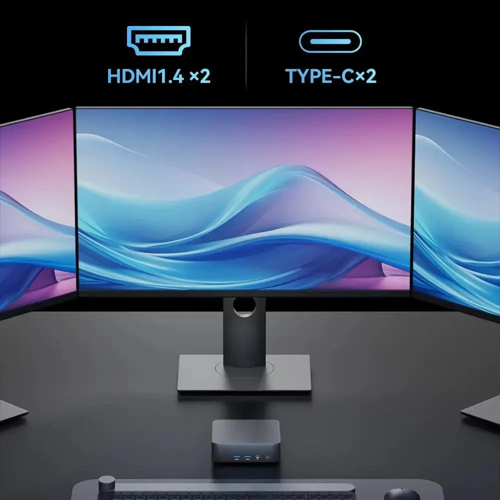 MINI PC  Windows 11 Intel Core i9 8950HK/N5095A 16GB RAM 1TB SSD  WIFI 6 BT5.2 4K HD Mini Gaming office study Pc - Mega Store