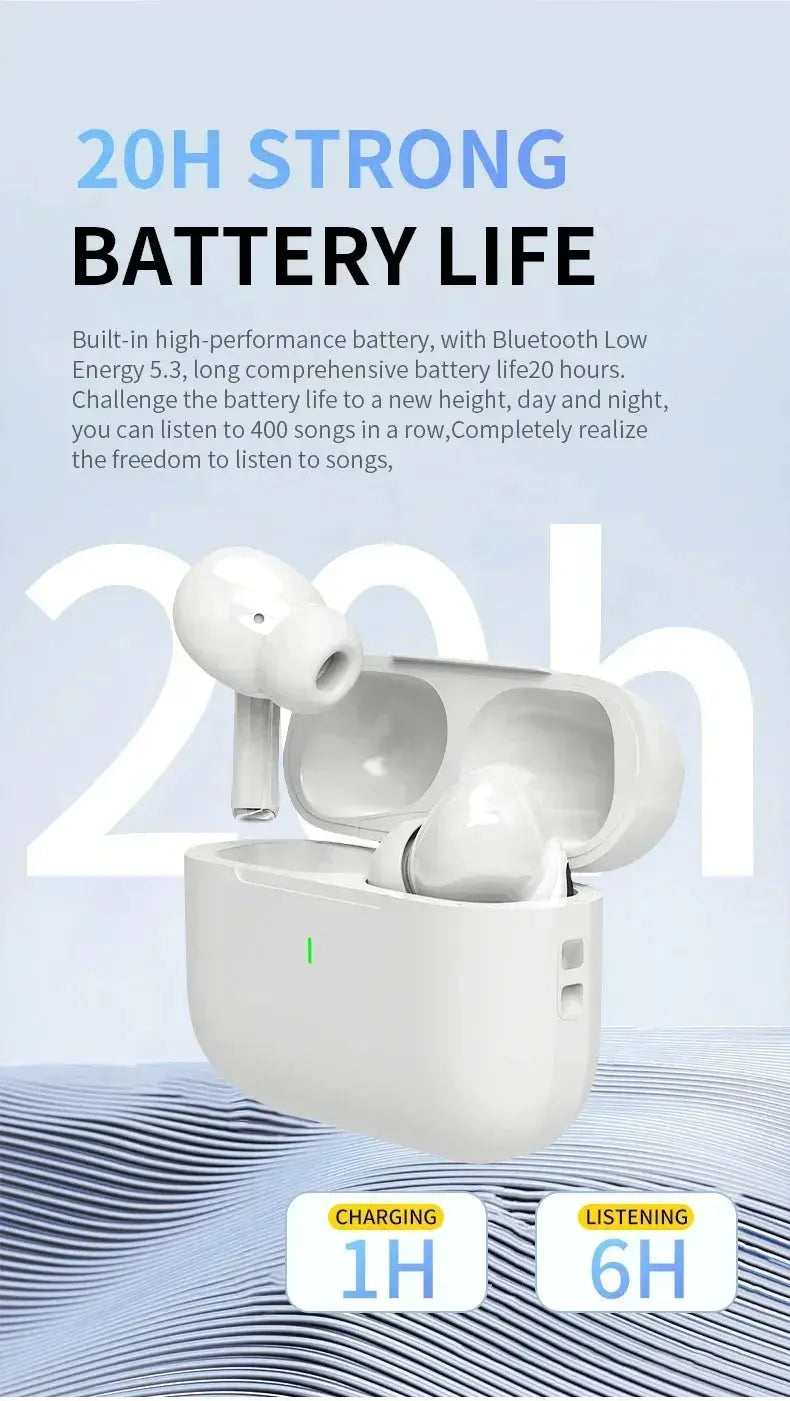 Original Wireless bluetooth headphone noise canceling earphone HIFI stereo headset earbuds bluetooth for xiaomi Huawei Air pods Mega Store 4