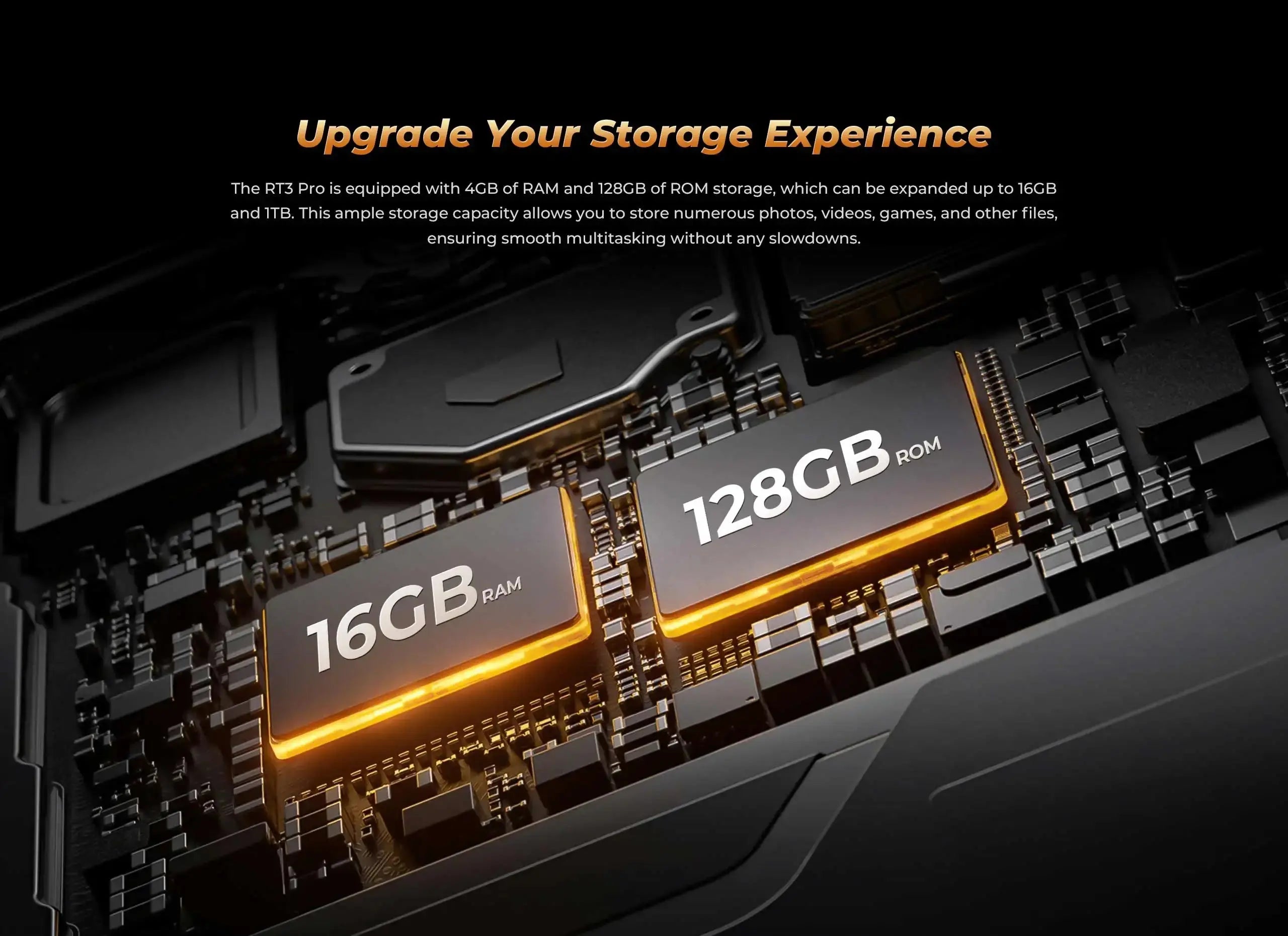 Oukitel RT3 PRO 5150mAh Battery 8"HD Display 13.9mm Ultra-Slim Profile IP68 &IP69K & MIL-STD-810H - Mega Store