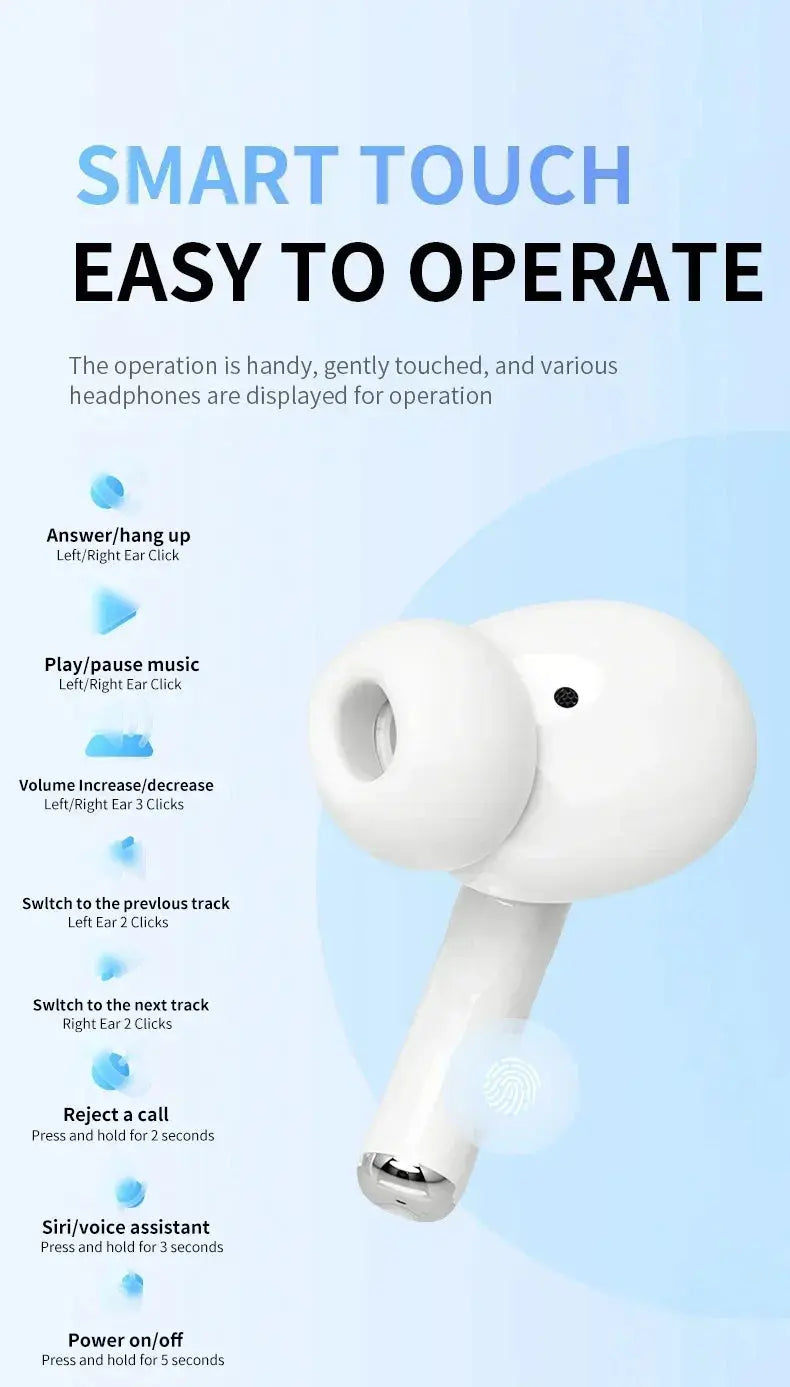 Original Wireless bluetooth headphone noise canceling earphone HIFI stereo headset earbuds bluetooth for xiaomi Huawei Air pods Mega Store 4