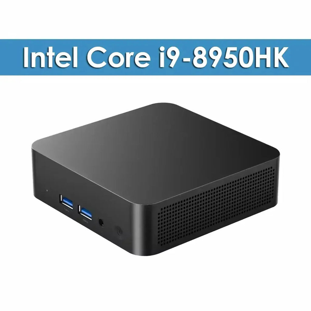 【3 years warranty】Portable Mini PC Windows 11 Intel Core i9 8950HK  Computer Dual WIFI 6 BT5.2 4K HD Mini Gaming Pc Desktop - Mega Store