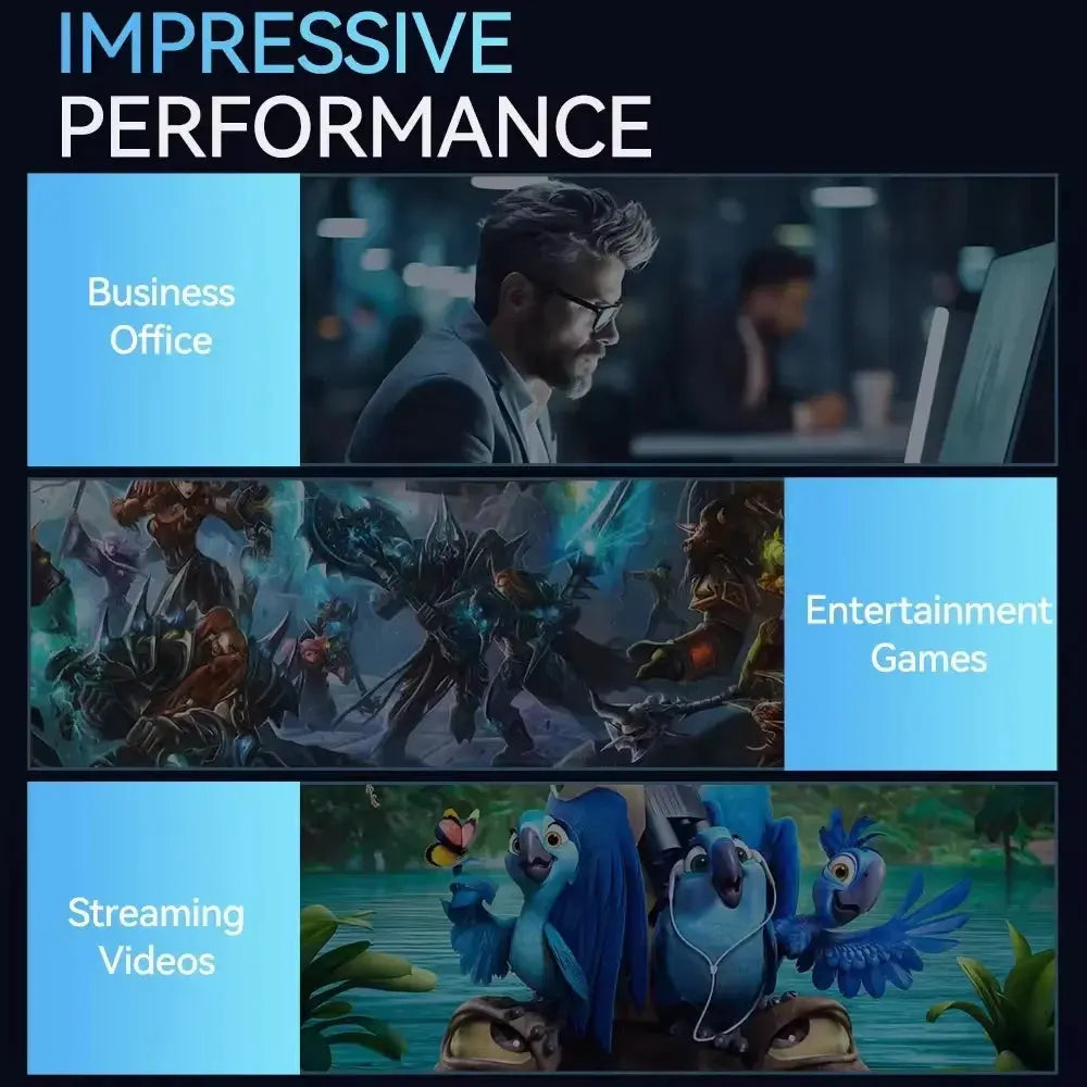 Mini PC Windows 11 pro  Core i9 8950HK 16GB DDR4 1TB SSD PC Gamer Computer Dual WIFI 6 BT5.2 4K HD Mini gaming Pc - Mega Store