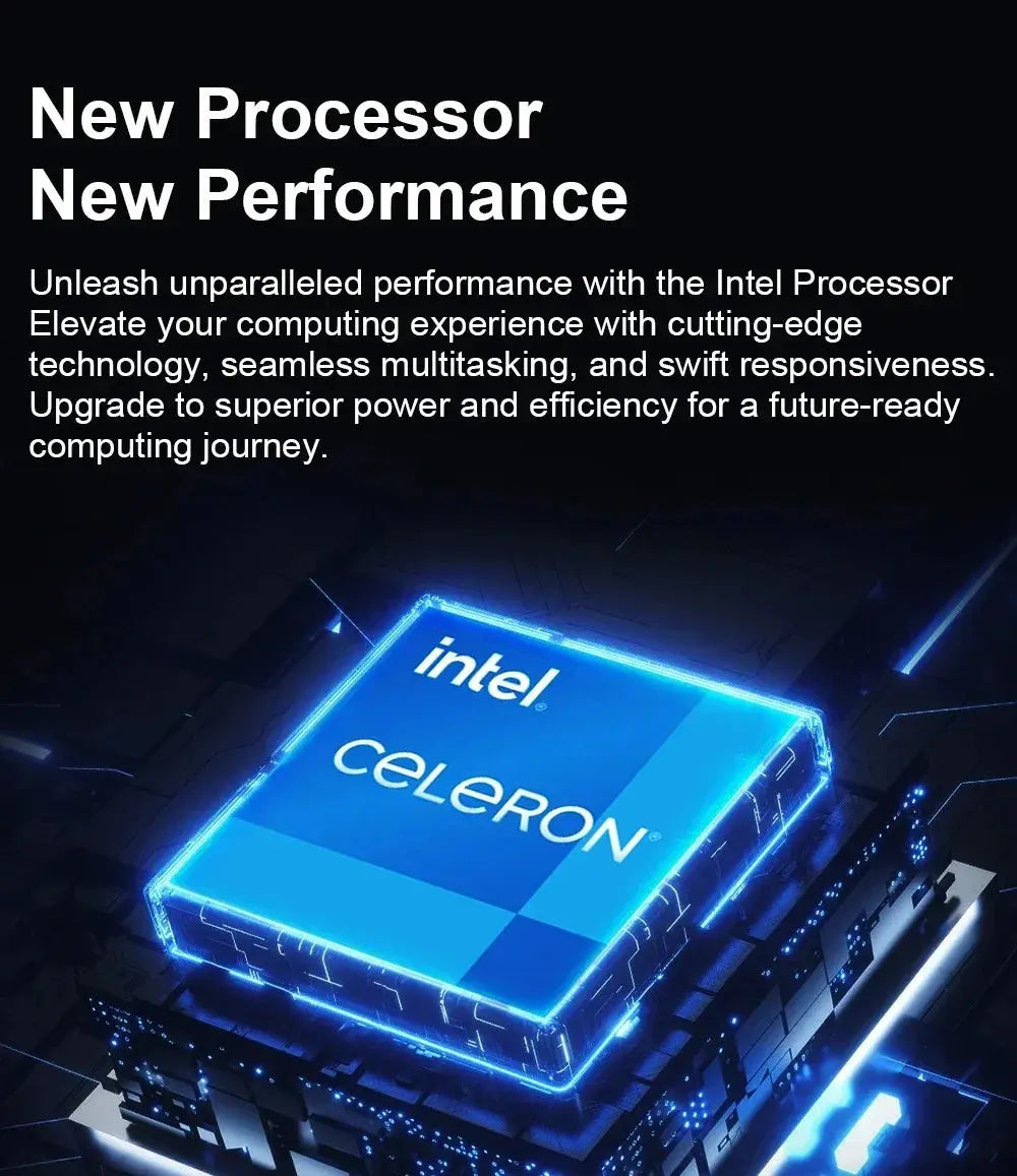 15.6 inch Laptop Computer Intel Celeron N4000 Notebook PC Fingerprint Unlock Windows 11 Pro 16GB RAM 1TB SSD 1920*1080P Laptops Mega Store 4