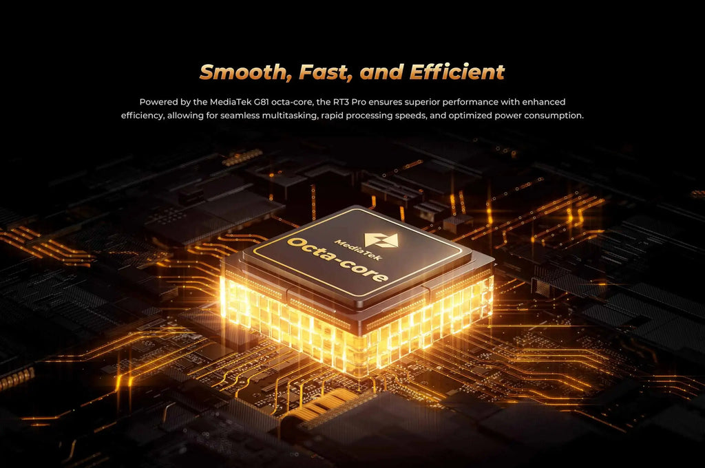 Oukitel RT3 PRO 5150mAh Battery 8"HD Display 13.9mm Ultra-Slim Profile IP68 &IP69K & MIL-STD-810H - Mega Store