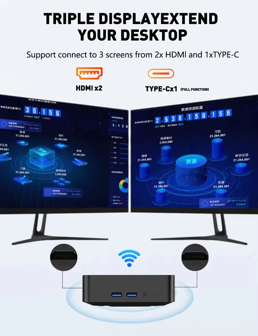 Portable i9 Mini PC Gamer Intel Core i9 8950HK Windows 11 Mini Computer 16GB DDR4 512GB 1TB SSD 1000M Ethernet Gaming PC Desktop - Mega Store