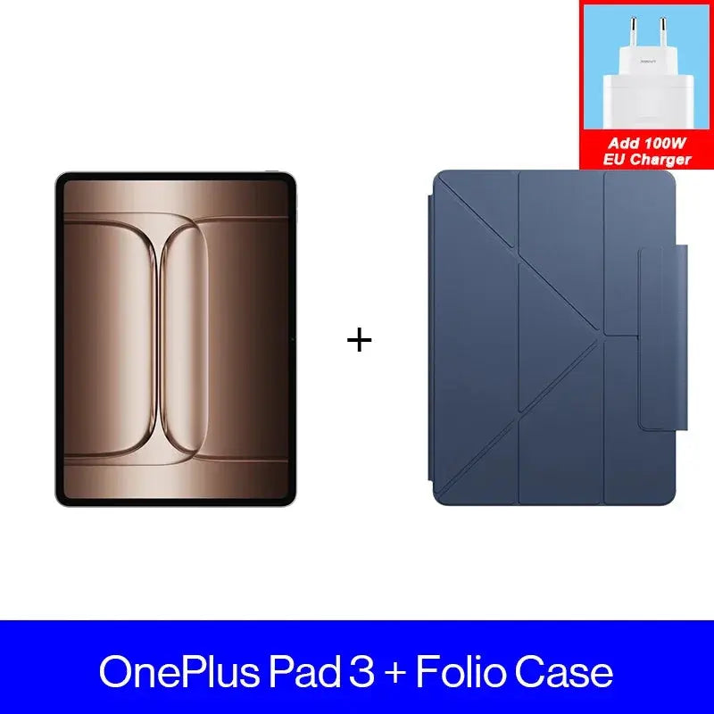 All New OnePlus Pad 3 Global Version Tablet Snapdragon 8 Elite 13.2" 144Hz Display 3.4K Resolution 8 Speakers Wi-Fi 7 Android 15 - Mega Store