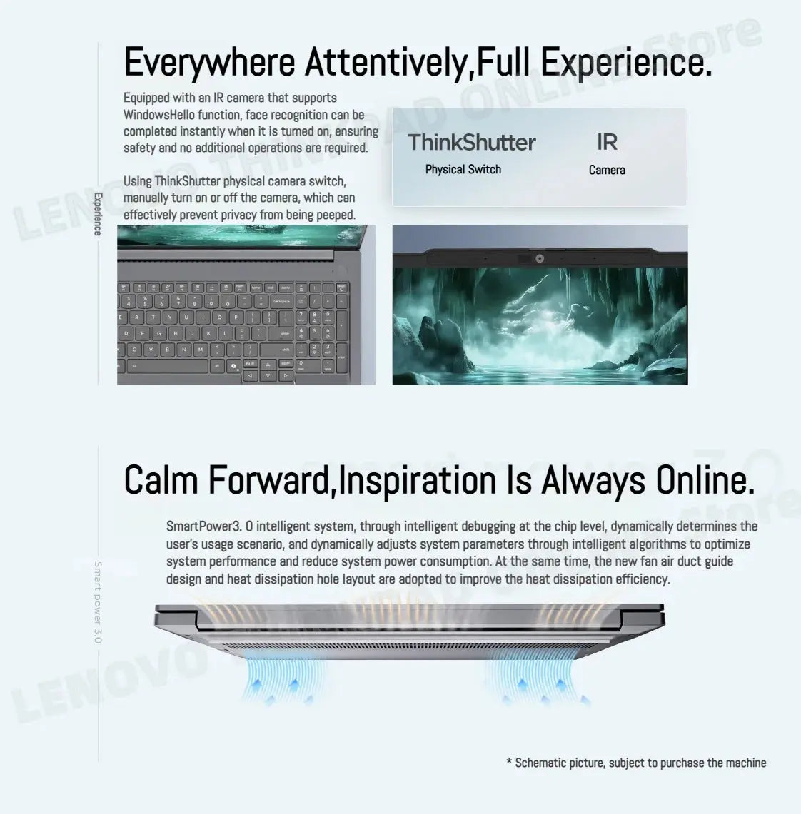 Lenovo laptop ThinkBook 16+ 2025 laptop U5 225H/U7 255H/U9 285H 32G+1TB SSD 16'' 3.2K 165Hz Mega Store 4