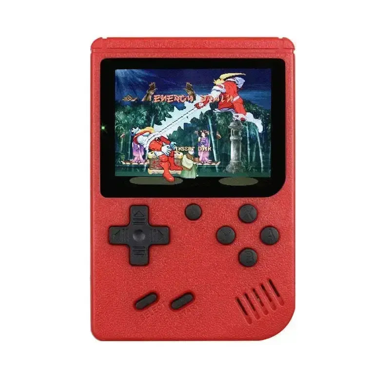 Mini Game Console for  - 3 Inch LCD, 400+ 8-Bit Games, Portable & Rechargeable Handheld Gaming Gift - Mega Store